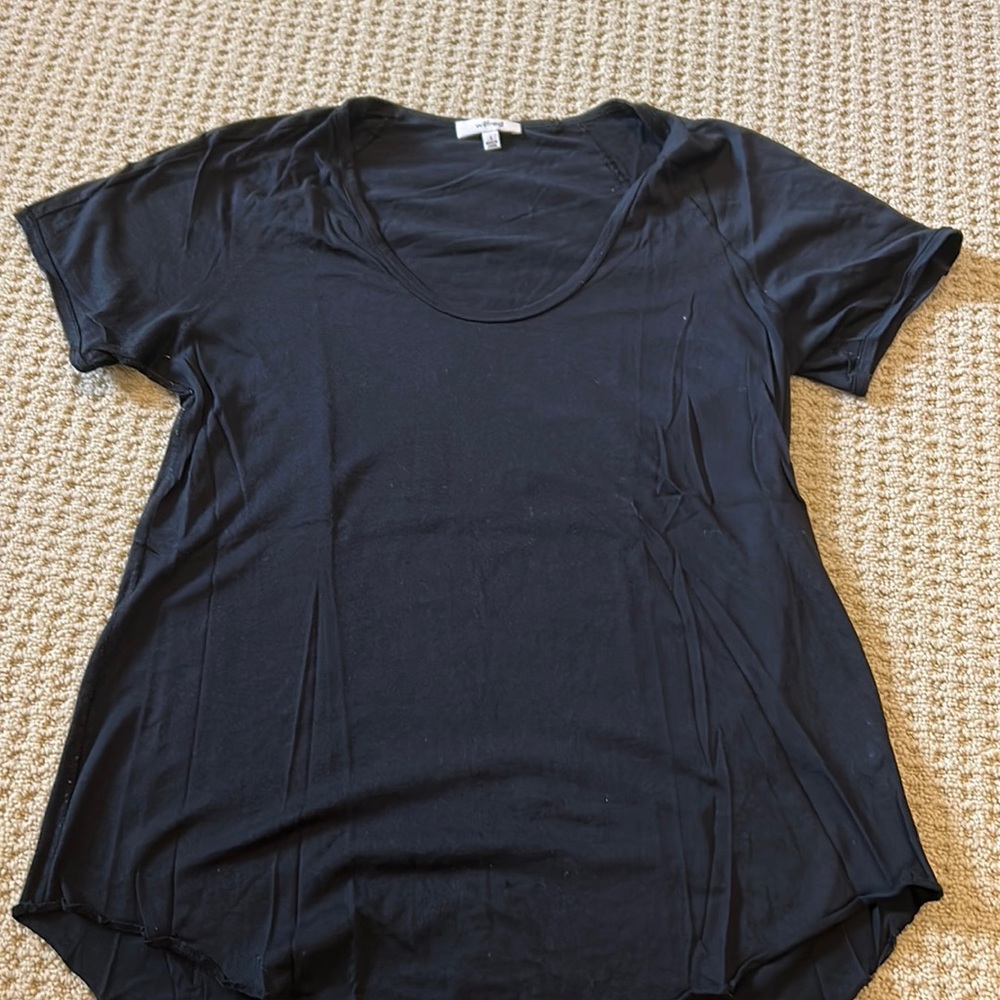 Wilfred light scoop neck t shirt